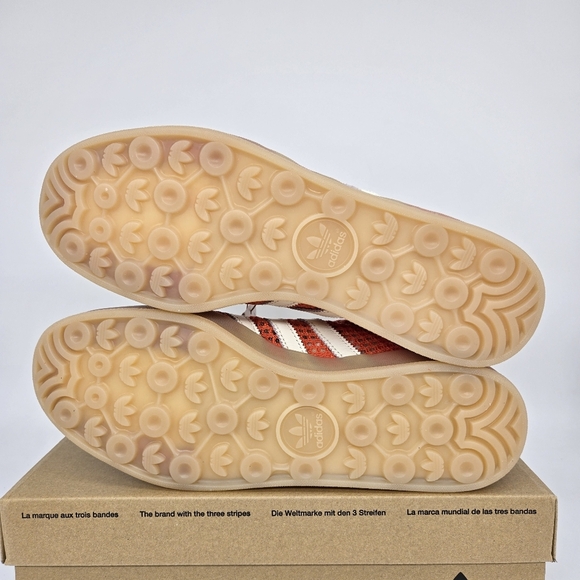 New adidas Gazelle Indoor Glow Amber Off White JS0713 Men's Shoes Size 13 - Picture 7 of 8